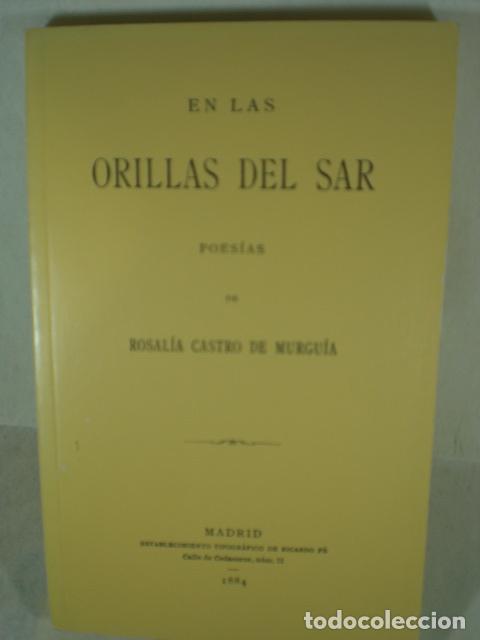 Libros: EN LAS ORILLAS DEL SAR - ROSALIA DE CASTRO - Foto 1