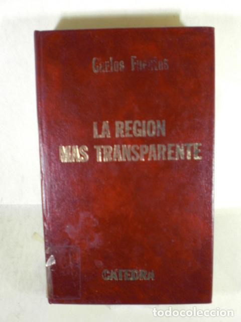 Libros: LA REGION MAS TRANSPARENTE - CARLOS FUENTES - Foto 1
