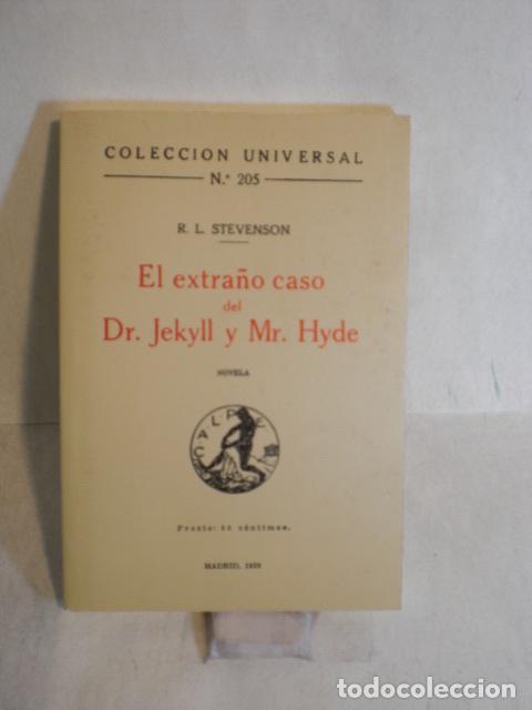 Libros: EL EXTRA&Ntilde;O CASO DEL DR JEKYLL Y MR HYDE - ROBERT LOUIS STEVENSON - Foto 1