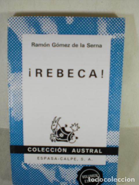 Libros: REBECA - RAMON GOMEZ DE LA SERNA - Foto 1