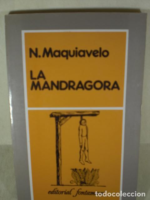 Libros: LA MANDRAGORA - MAQUIAVELO - Foto 1