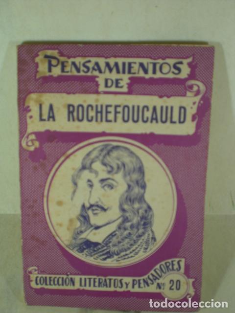 Libros: PENSAMIENTOS - ROCHEFOUCAULD - Foto 1