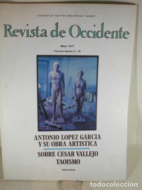 Libros: REVISTA DE OCCIDENTE TERCERA EPOCA 19 - VARIOS - Foto 1