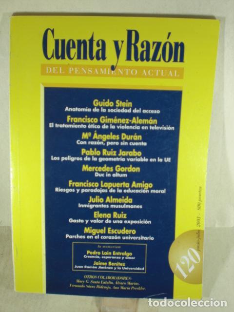 Libros: CUENTA Y RAZON N&ordm; 120 - VARIOS - Foto 1