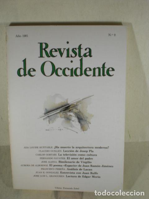 Libros: REVISTA DE OCCIDENTE N&ordm;9 - VARIOS - Foto 1