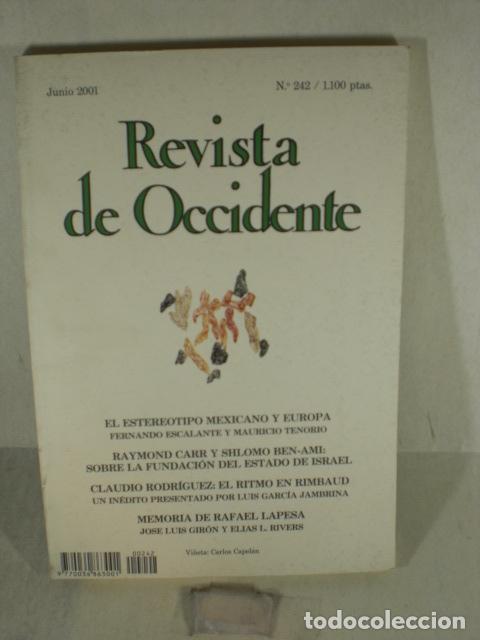 Libros: REVISTA DE OCCIDENTE N&ordm;242 - VARIOS - Foto 1