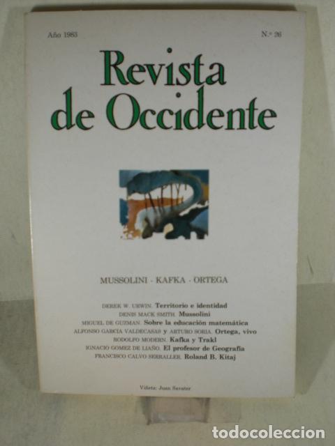 Libros: REVISTA DE OCCIDENTE N&ordm;26 - VARIOS - Foto 1