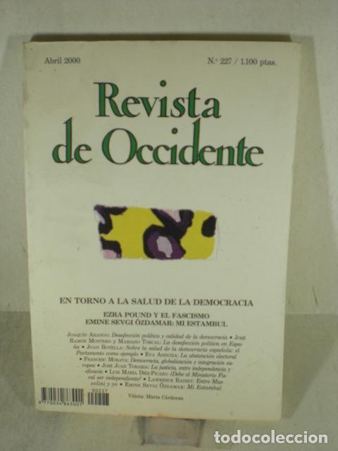 Libros: REVISTA DE OCCIDENTE N&ordm;227 - VARIOS - Foto 1
