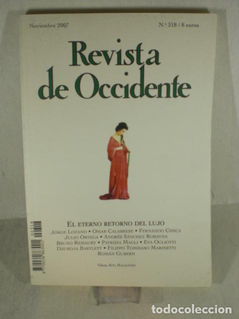 Libros: REVISTA DE OCCIDENTE N&ordm;318 - VARIOS - Foto 1