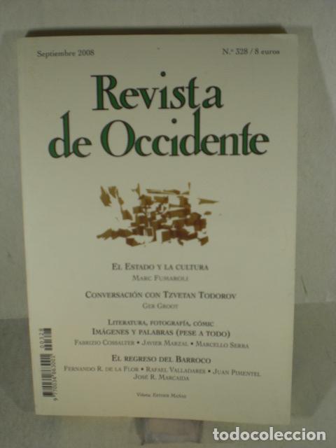 Libros: REVISTA DE OCCIDENTE N&ordm;328 - VARIOS - Foto 1