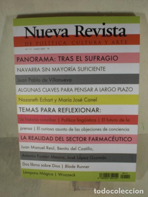 Libros: NUEVA REVISTA N&ordm;111 - VARIOS - Foto 1