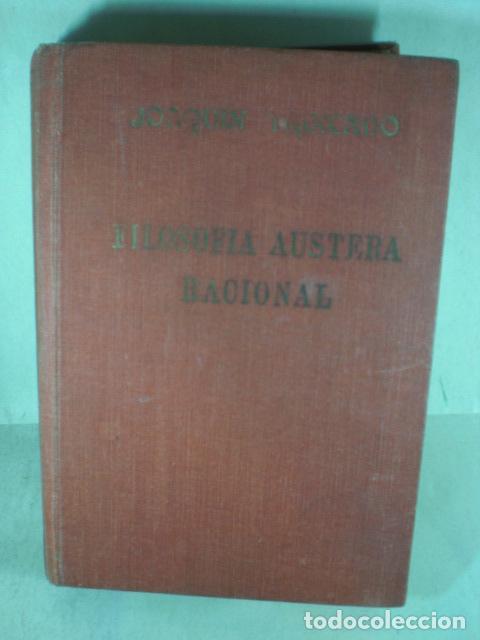 Libros: FILOSOFIA AUSTERA RACIONAL - JOAQUIN TRINCADO - Foto 1