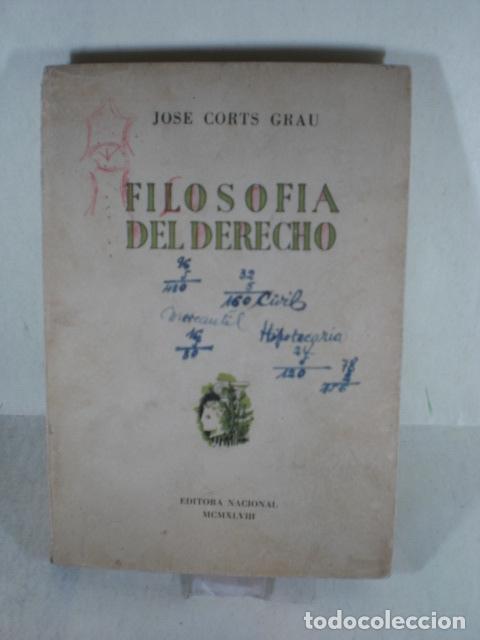 Libros: FILOSOFIA DEL DERECHO - JOSE CORTS GRAU - Foto 1