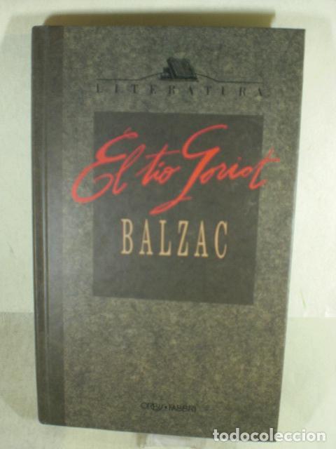 Libros: EL TIO GORIOT - HONORE DE BALZAC - Foto 1