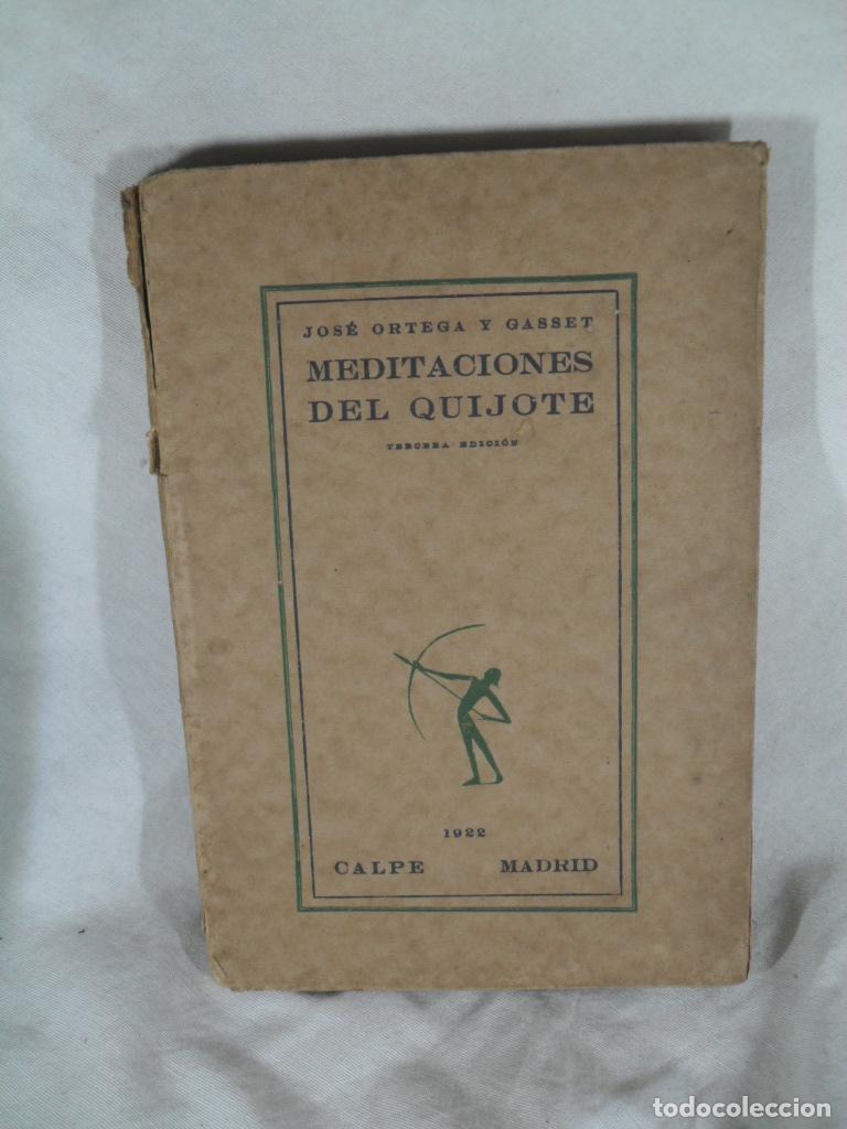 Libros: MEDITACIONES DEL QUIJOTE - ORTEGA Y GASSET - Foto 1