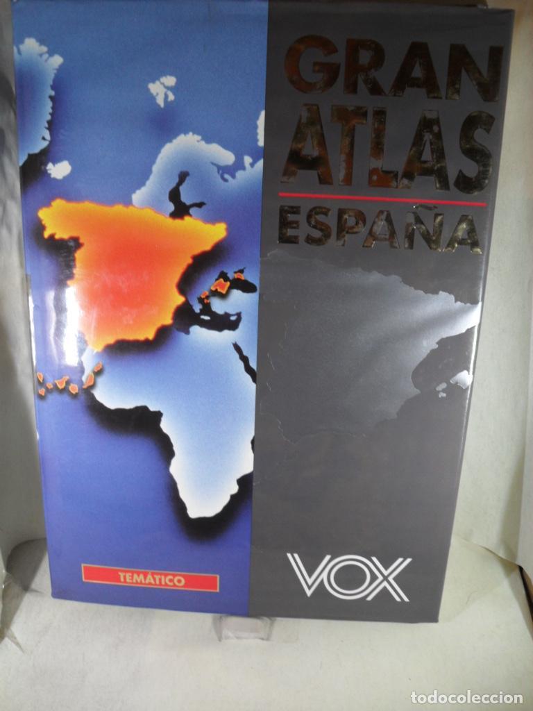 Libros: GRAN ATLAS ESPA&Ntilde;A - VOX - Foto 1