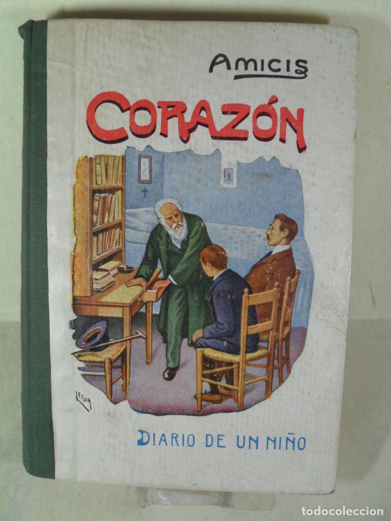 Libros: CORAZON DIARIO DE UN NI&Ntilde;O - EDMUNDO DE AMICIS - Foto 1