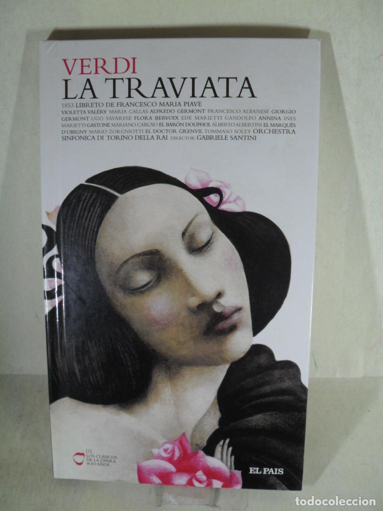 Libros: LA TRAVIATA OPERA OPERA LIBRO CD - VERDI - Foto 1