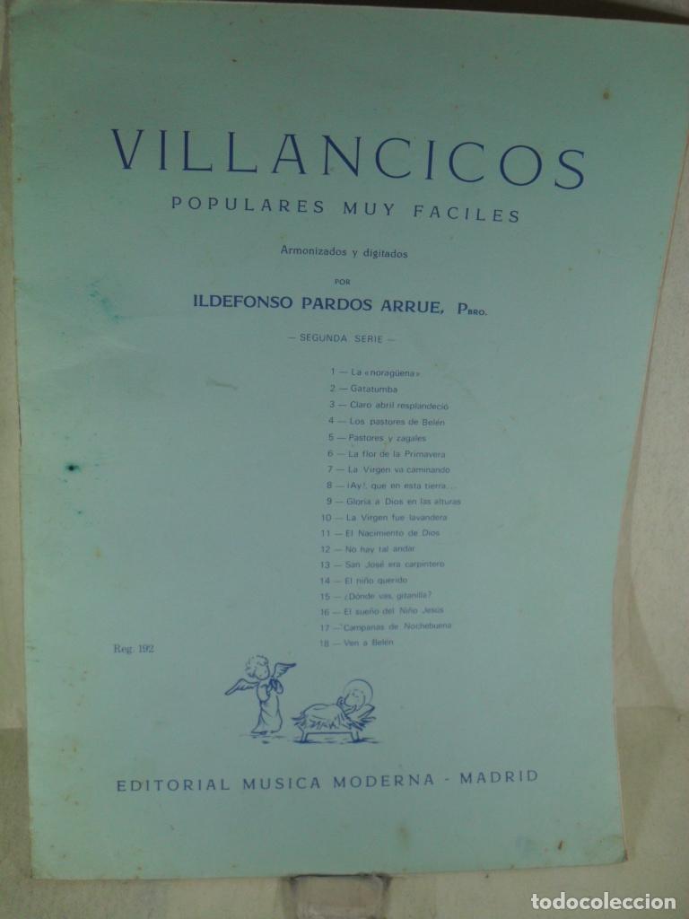 Libros: VILLANCICOS PARTITURA - VARIOS - Foto 1