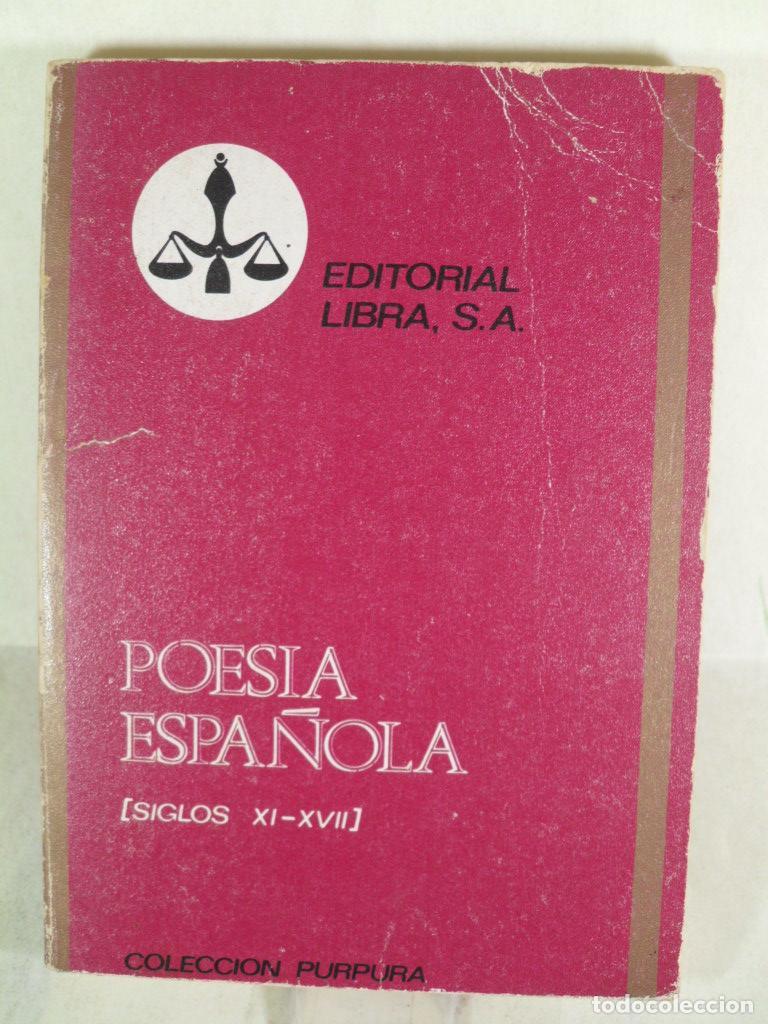 Libros: POESIA ESPA&Ntilde;OLA XI-XVII - VARIOS - Foto 1