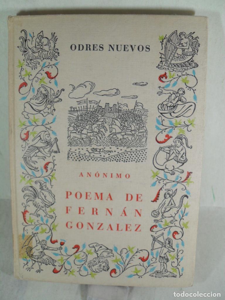 Libros: POEMA DE FERNAN GONZALEZ - ANONIMO - Foto 1