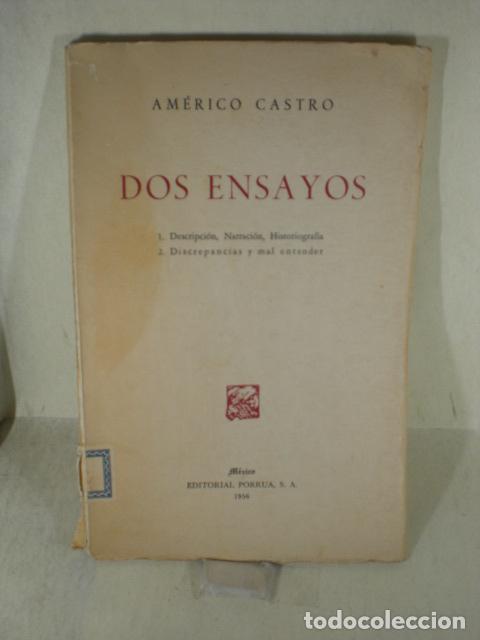 Libros: DOS ENSAYOS - AMERICO CASTRO - Foto 1
