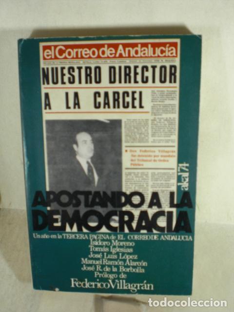 Libros: APOSTANDO A LA DEMOCRACIA - VARIOS - Foto 1