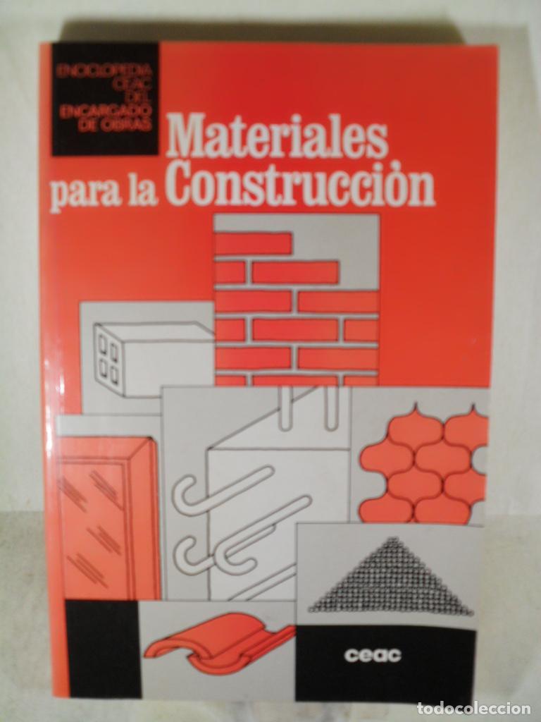 Libros: MATERIALES PARA LA CONSTRUCCION - CEAC - Foto 1