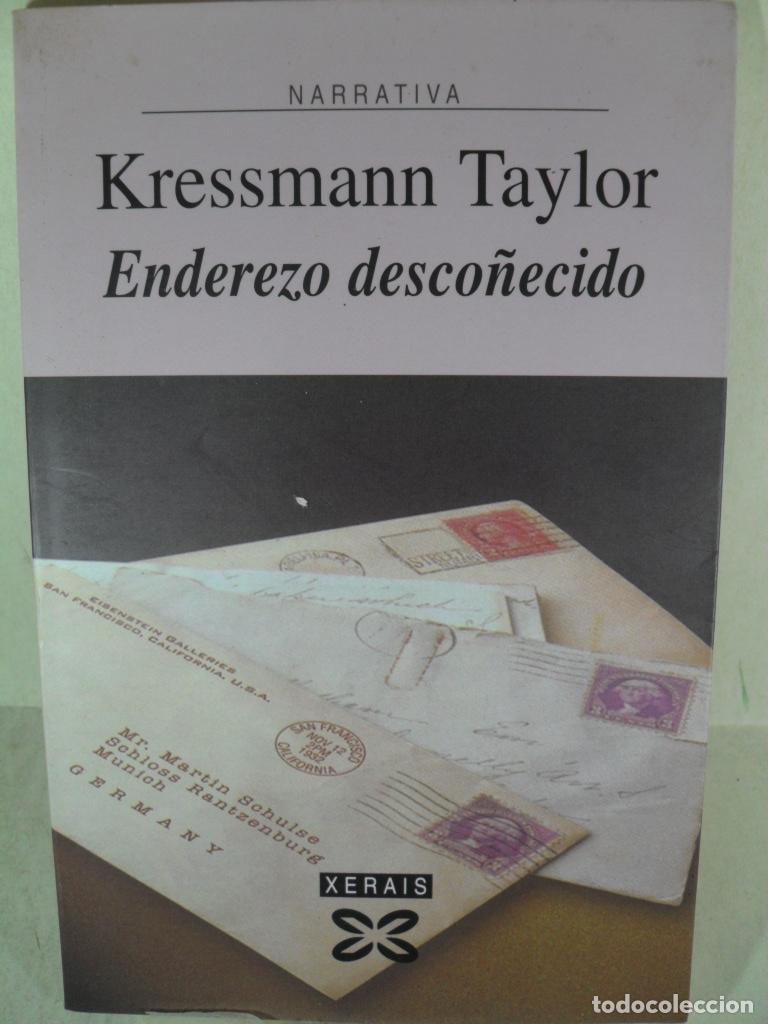Libros: ENDEREZO DESCO&Ntilde;ECIDO - KRESSMANN TAYLOR - Foto 1