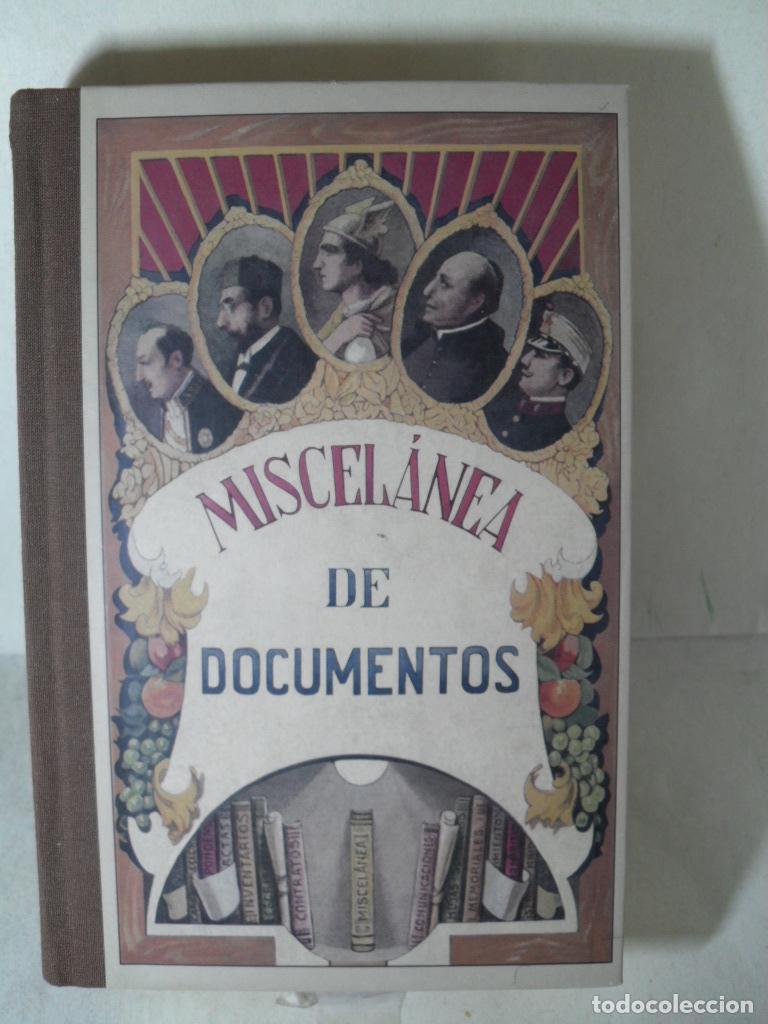 Libros: MISCELANEA DE DOCUMENTOS - ESTEBAN PALUZIE - Foto 1