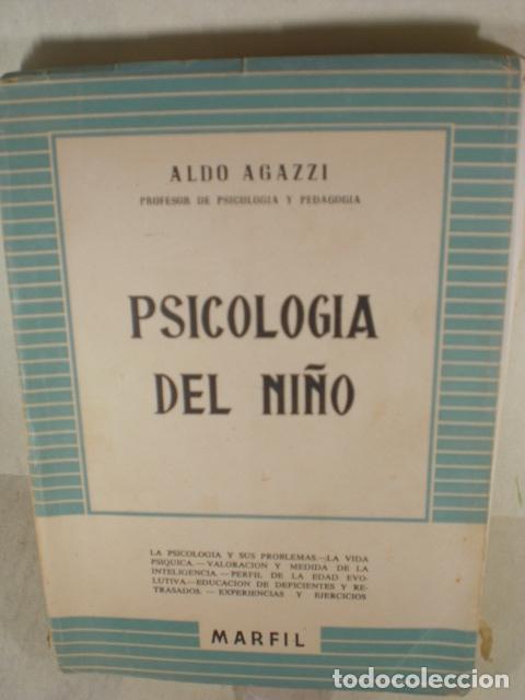 Libros: PSICOLOGIA DEL NI&Ntilde;O - ALDO AGAZZI - Foto 1
