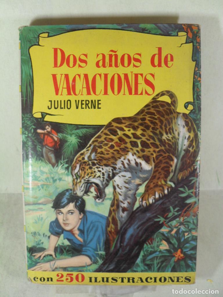 Libros: DOS A&Ntilde;OS DE VACACIONES - JULIO VERNE - Foto 1