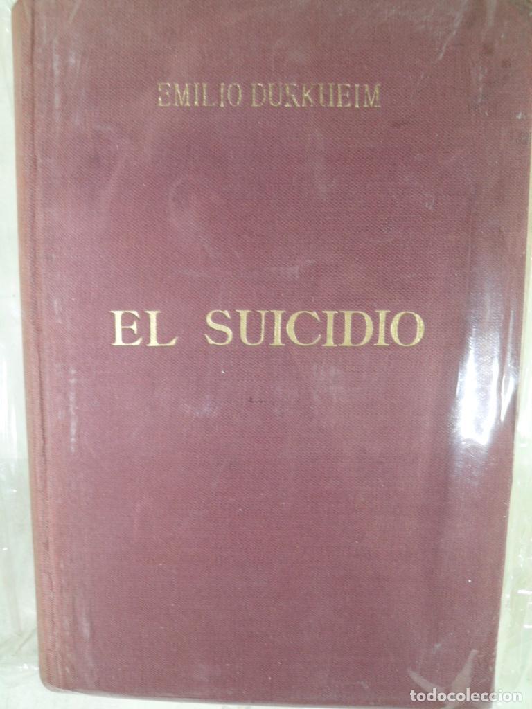 Libros: EL SUICIDIO - EMILIO DURKHEIM - Foto 1