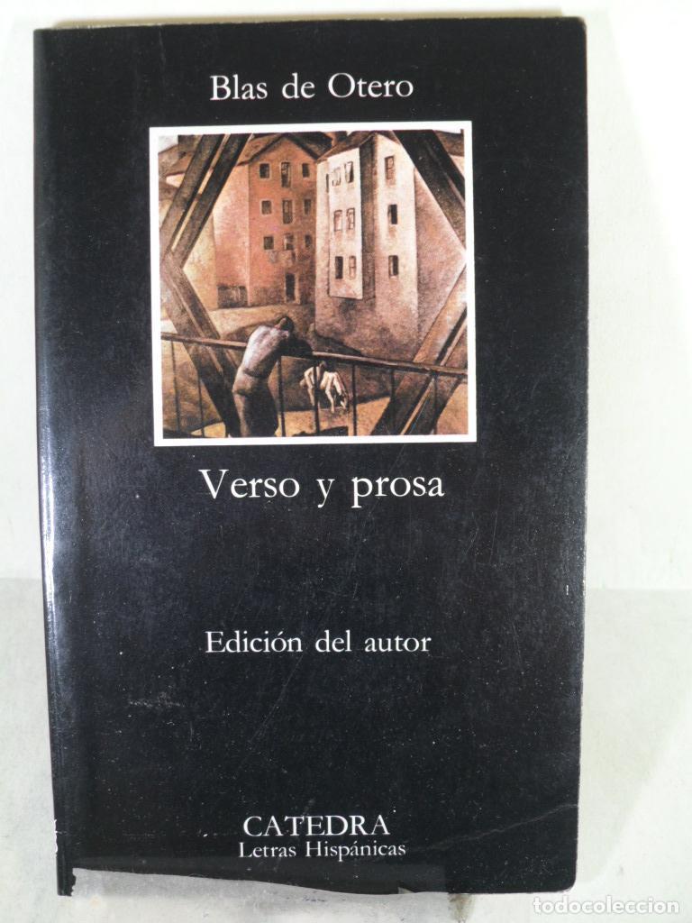 Libros: VERSO Y PROSA - BLAS OTERO - Foto 1