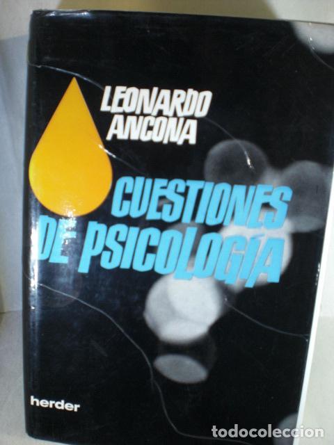 Libros: CUESTIONES DE PSICOLOGIA - LEONARDO ANCONA - Foto 1