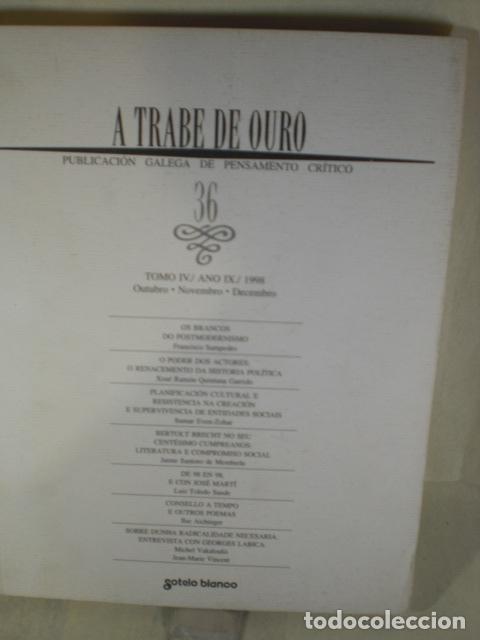 Libros: A TRABE DE OURO 36 - VARIOS - Foto 1