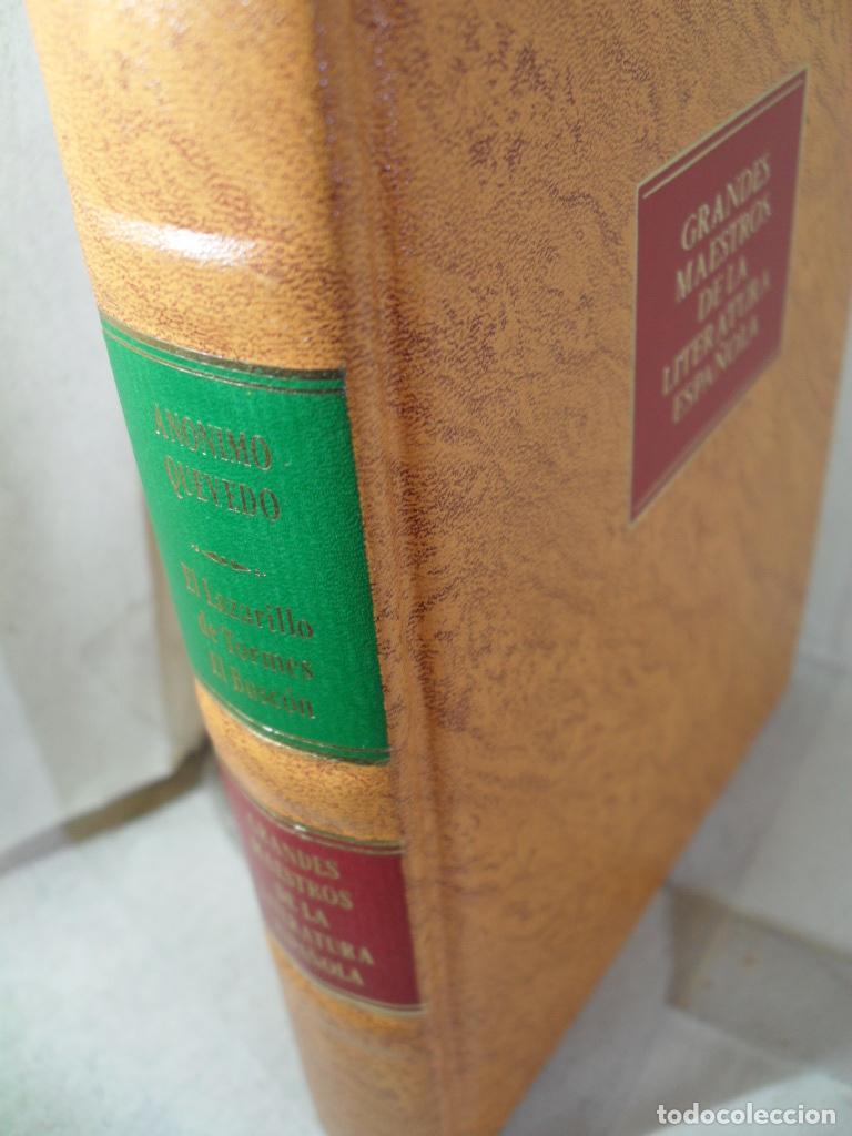 Libros: EL LAZARILLO DE TORMES - EL BUSCON - ANONIMO - QUEVEDO - Foto 1