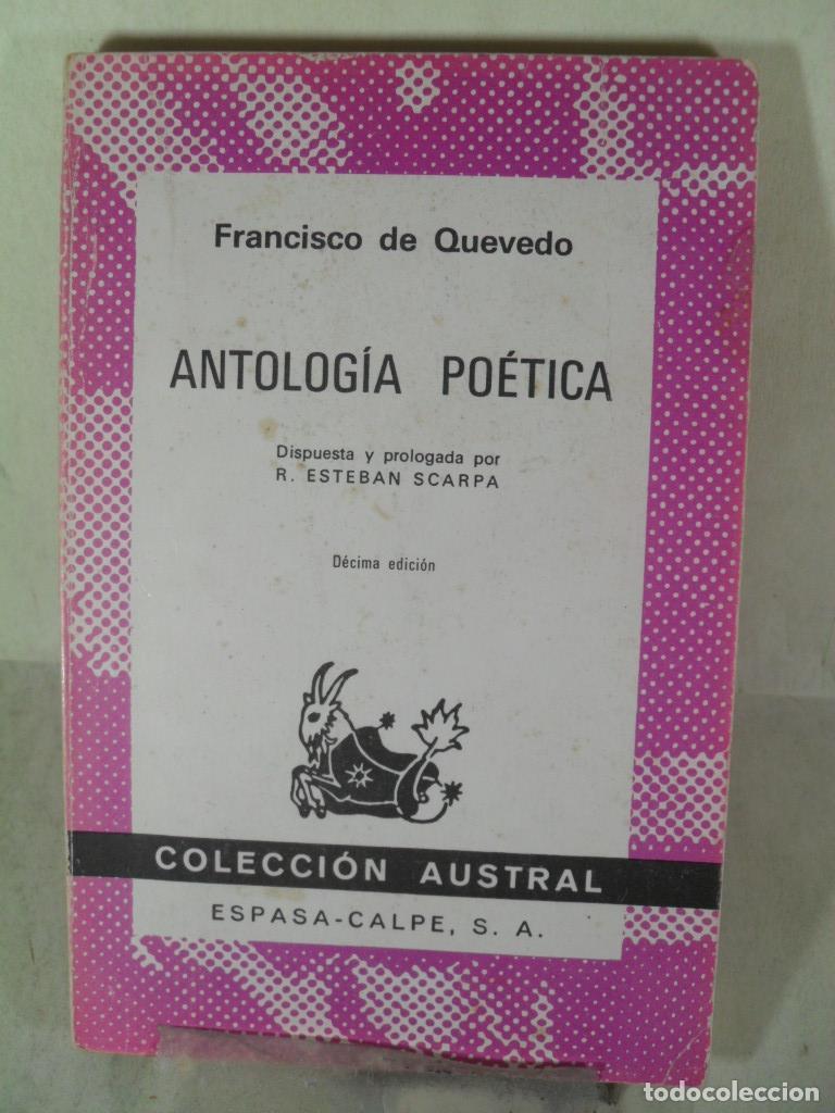 Libros: ANTOLOGIA POETICA - FRANCISCO DE QUEVEDO - Foto 1