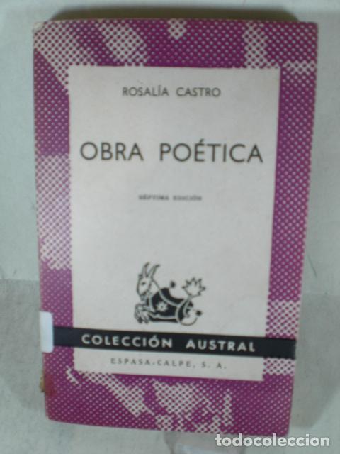 Libros: OBRA POETICA - ROSALIA DE CASTRO - Foto 1