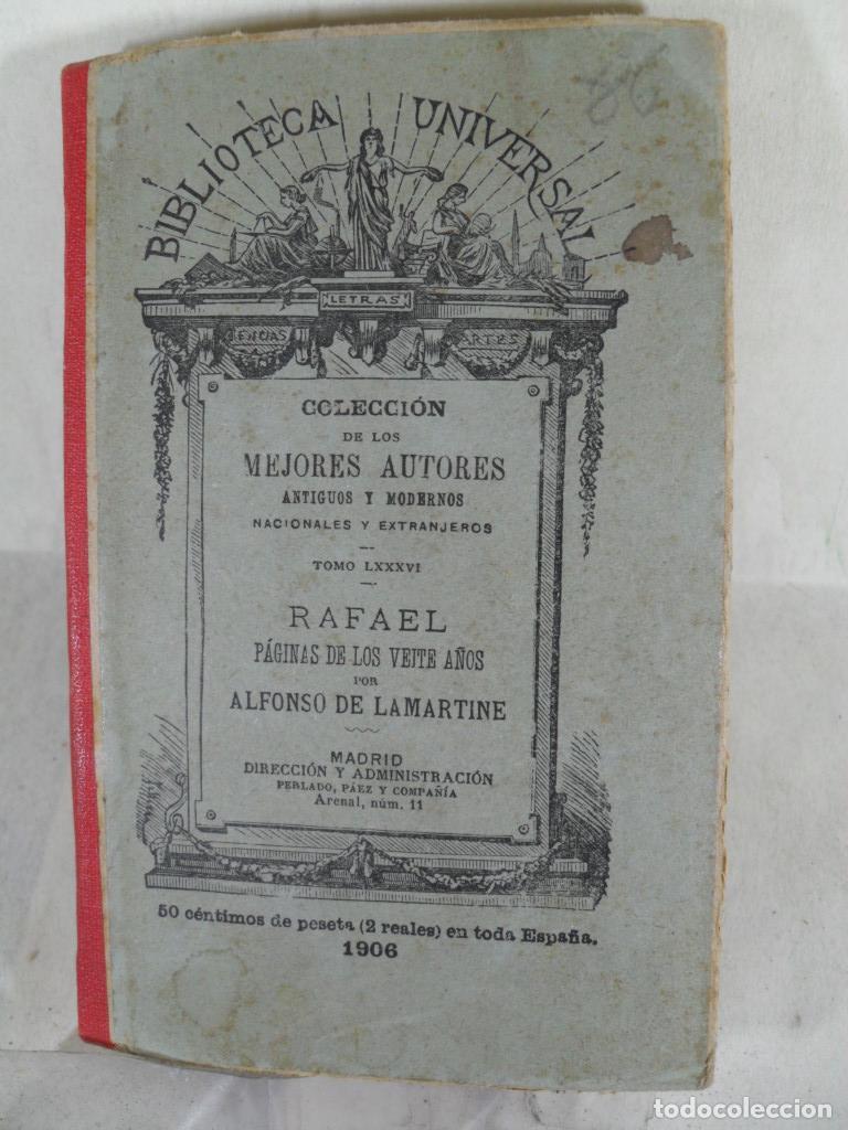Libros: RAFAEL - ALFONSO LAMARTINE - Foto 1