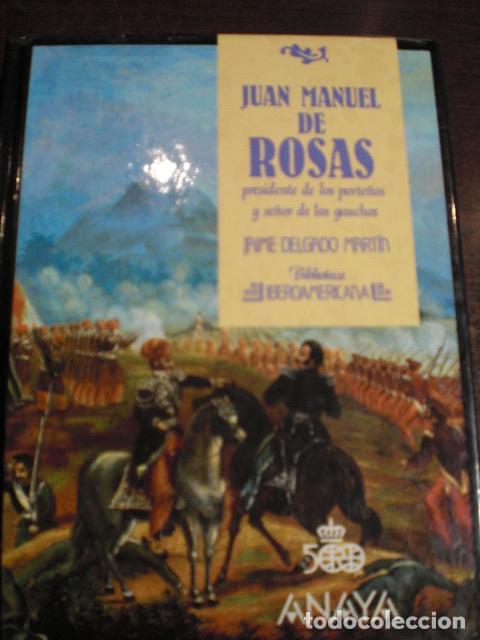 Libros: JUAN MANUEL DE ROSAS - JAIME DELGADO ROSAS - Foto 1