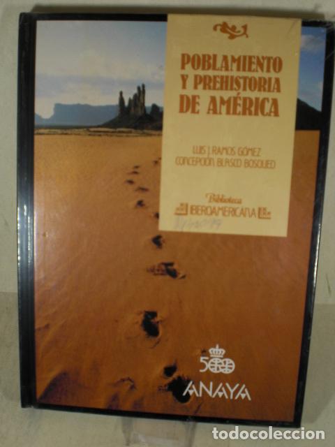 Libros: POBLAMIENTO Y PREHISTORIA DE AMERICA - LUIS RAMOS - CONCEPCION BLASCO - Foto 1