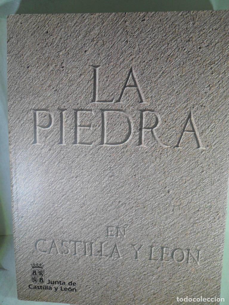 Libros: LA PIEDRA EN CASTILLA Y LEON - VARIOS - Foto 1