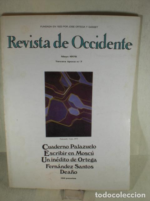 Libros: REVISTA DE OCCIDENTE TERCERA EPOCA 7 - VARIOS - Foto 1