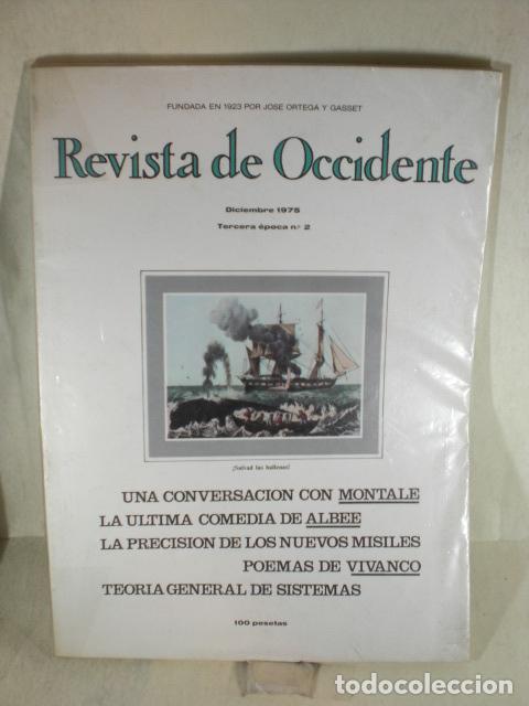Libros: REVISTA DE OCCIDENTE TERCERA EPOCA 2 - VARIOS - Foto 1
