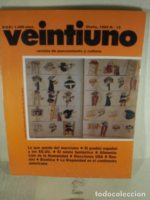 Libros: VEINTIUNO N&ordm; 15 - VARIOS - Foto 1