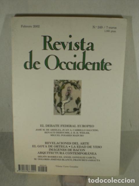 Libros: REVISTA DE OCCIDENTE N&ordm;249 - VARIOS - Foto 1