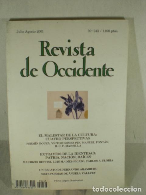 Libros: REVISTA DE OCCIDENTE N&ordm;243 - VARIOS - Foto 1