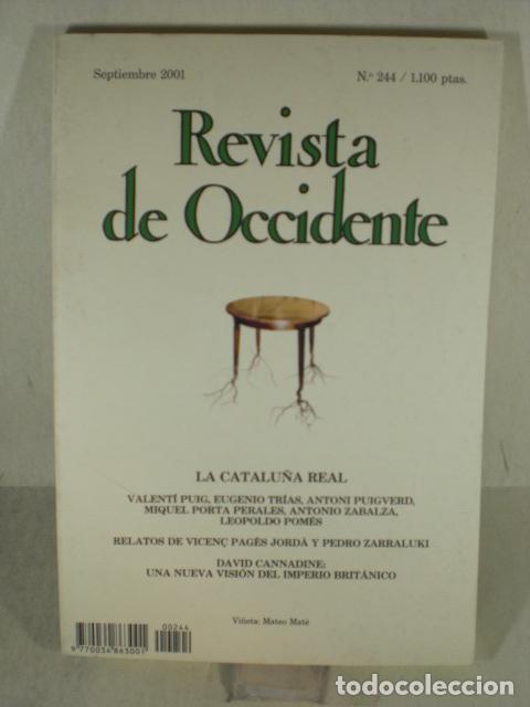 Libros: REVISTA DE OCCIDENTE N&ordm;244 - VARIOS - Foto 1