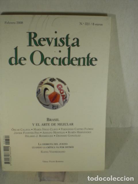 Libros: REVISTA DE OCCIDENTE N&ordm;321 - VARIOS - Foto 1
